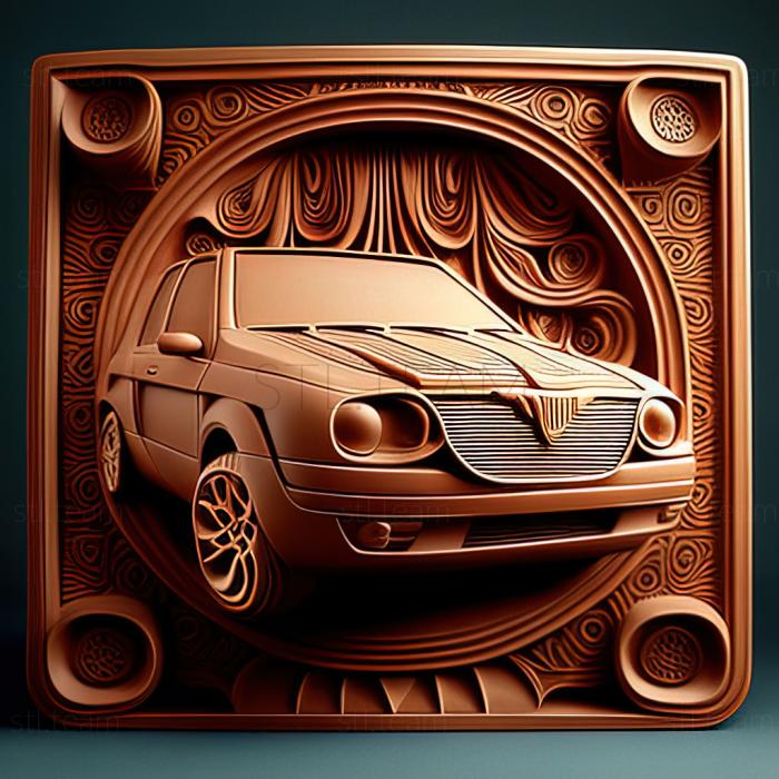 3D model Fiat Bravo 2007 (STL)